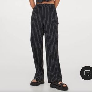 H&M Striped Dress Pants